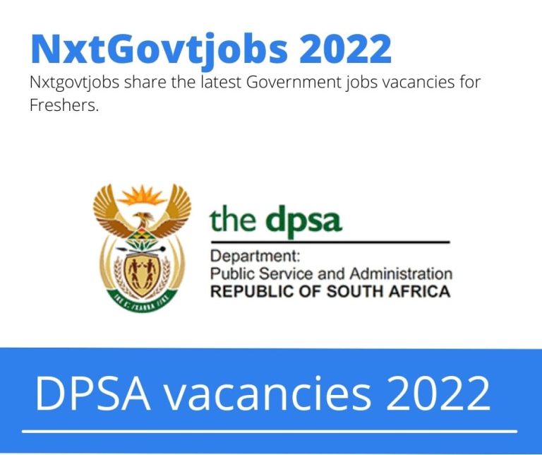 DPSA Asset Management Assistant Director Vacancies in Bloemfontein Circular 09 of 2022 Apply Now