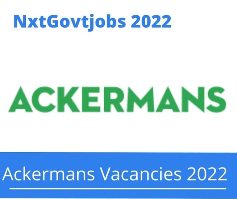 Apply Online for Ackermans General Manager Vacancies 2022 @ackermans.erecruit.co