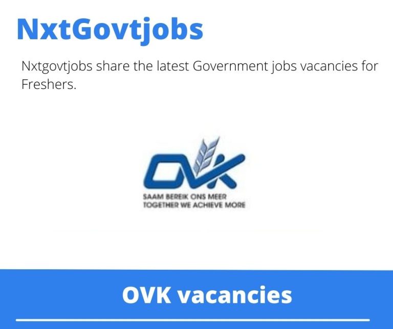 OVK Senior Grain Grader Vacancies in Ficksburg 2023