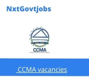 CCMA National Senior Commissioner Vacancies in Bloemfontein 2023