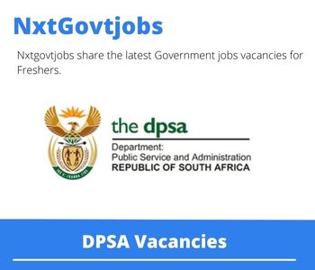 DPSA Chief Physiotherapist Vacancies in Bloemfontein 2024