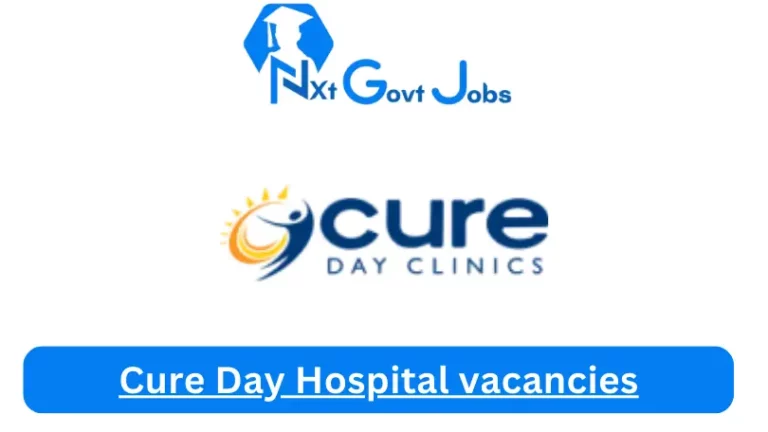 x1 New Cure Day Hospital Bloemfontein Vacancies 2024 @cure.co.za Career Portal